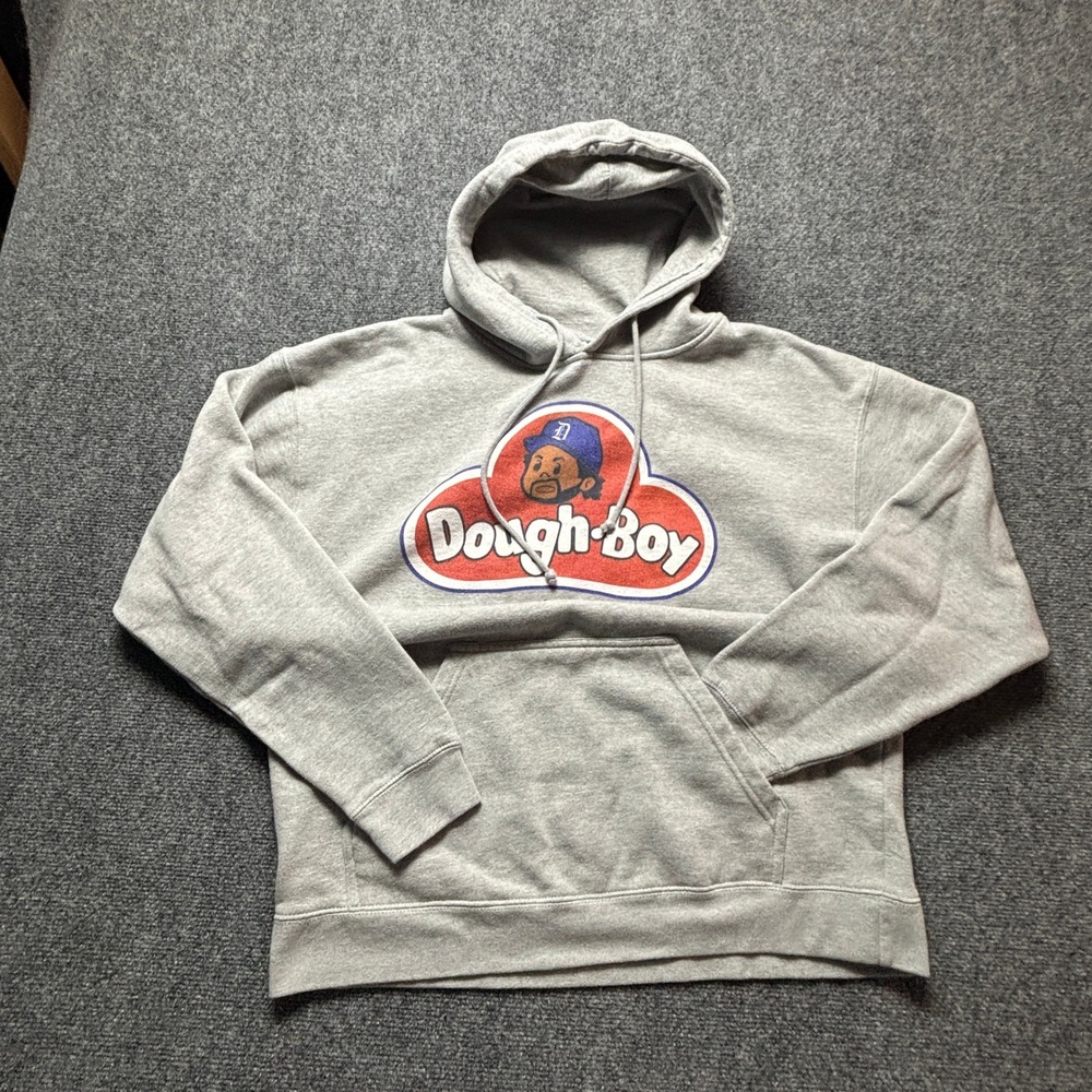 Delta Fleece Doughboy Boyz n the Hood Parody Hoodie Grey XL K100898